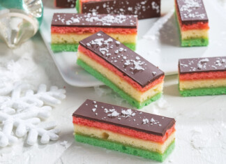 Italian Rainbow Cookies Italian Rainbow Cookies