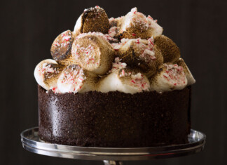 Peppermint Hot Chocolate Cheesecake Peppermint Hot Chocolate Cheesecake