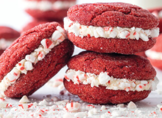 Red Velvet Sandwich Cookies Red Velvet Sandwich Cookies