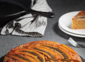 Peanut Butter-Banana Upside-Down Cake Peanut Butter-Banana Upside-Down Skillet Cake