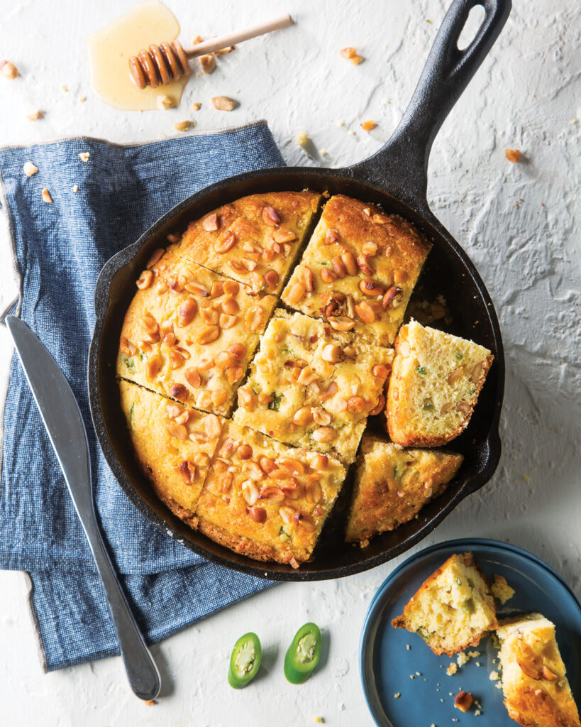 Peanut-Jalapeno Cornbread
