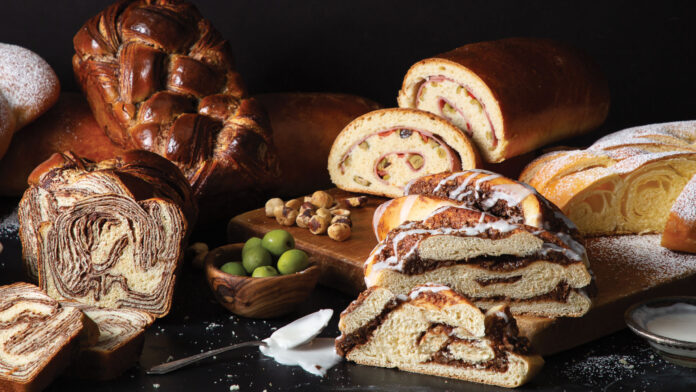 Around the World with Swirl Breads