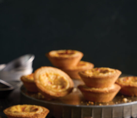 Japanese Baked Cheese Tarts Japanese Baked Cheese Tarts