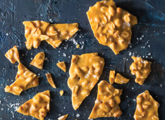 Bourbon Peanut Brittle Bourbon Peanut Brittle