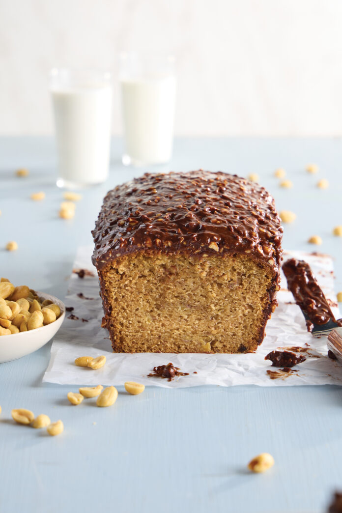 Peanut Butter Crunch Banana Bread