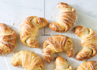 Gluten-Free Vanilla-Glazed Crescent Rolls Gluten-free Vanilla-Glazed Crescent Rolls