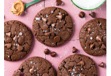 Salted Chocolate-Peanut Butter Crinkle Cookies Salted Chocolate-Peanut Butter Crinkle Cookies