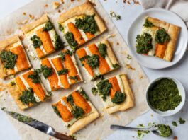Roasted Carrot Galette