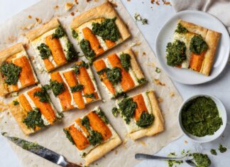 Roasted Carrot Galette