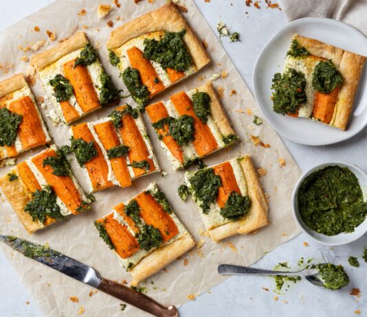 ROASTED CARROT GALETTE