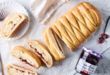 Concord Grape Danish Braid