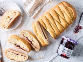 Concord Grape Danish Braid