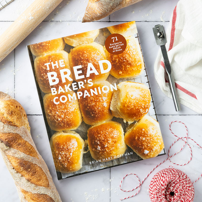 800x800Bread-Bakers-Companion-Cover002KG - Bake from Scratch Bread Baker's Companion style cover with rolling pin and bread loaf