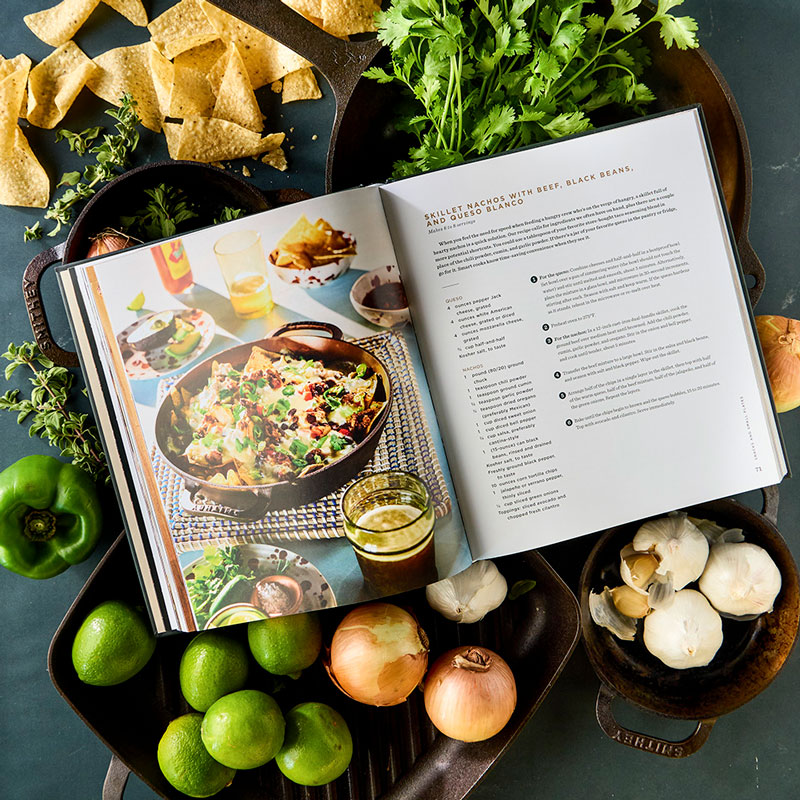 Seasoned internal spreads styled by fresh vegetables