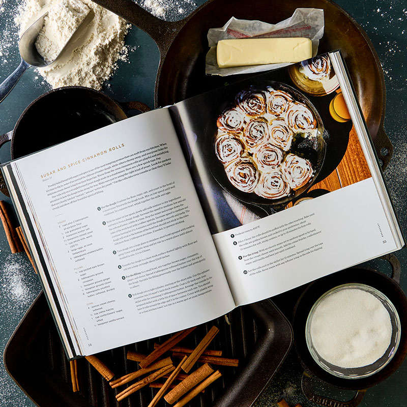 Seasoned internal spreads styled by fresh vegetables