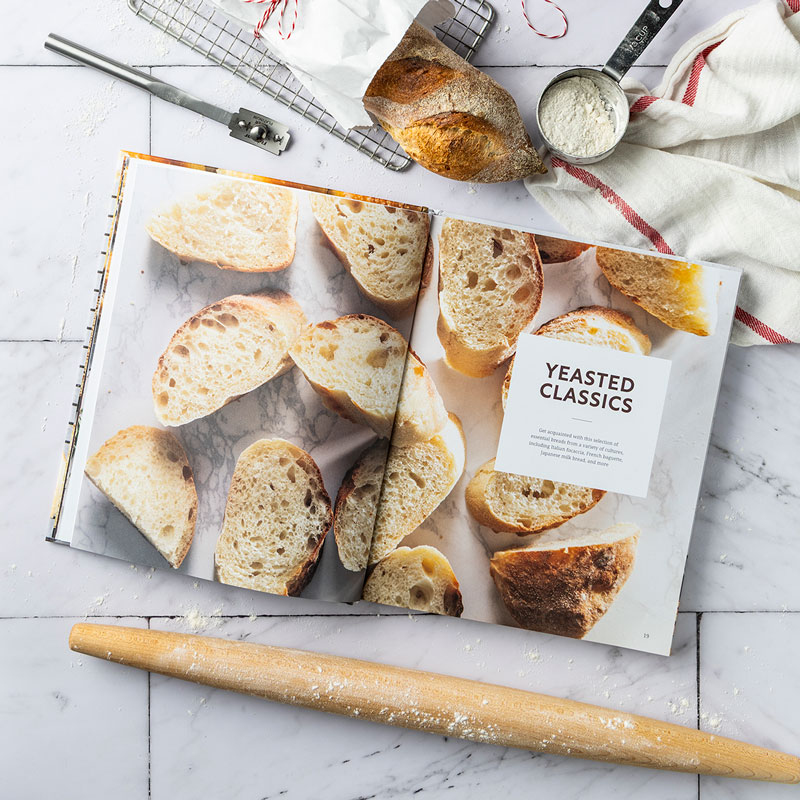 800x800Yeasted-Classics-Opener010KG - Bake from Scratch Bread Baker's Companion internal spread rolling pin, bread loaf