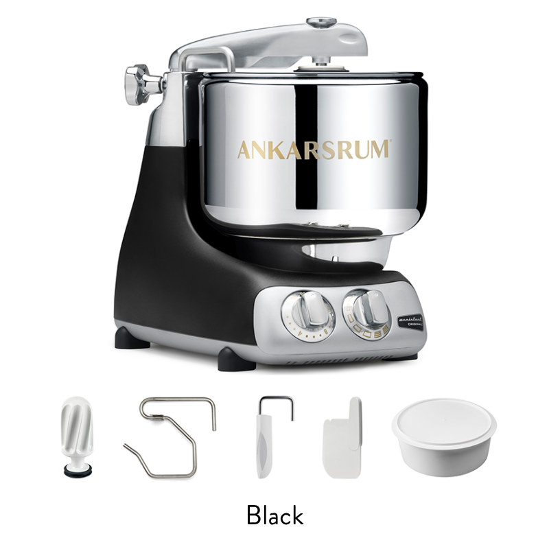 AnkasrumMixer-Black - Bake from Scratch ankarsrum mixer black