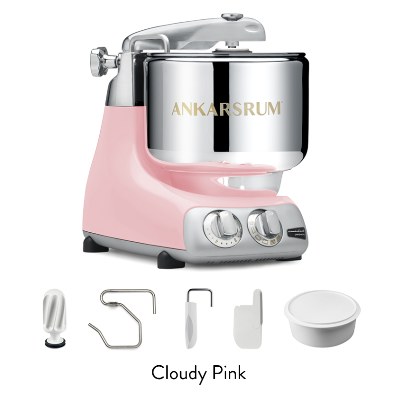 AnkasrumMixer-CloudyPink - Bake from Scratch ankarsrum mixer cloudy pink