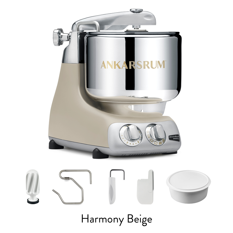 AnkasrumMixer-HarmonyBeige - Bake from Scratch ankarsrum mixer harmony beige