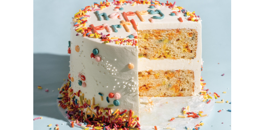 Almond Confetti Cake Almond Confetti Cake