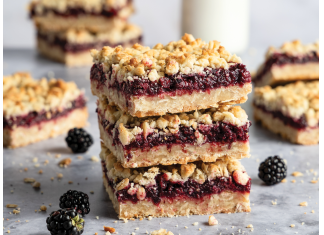 Blackberry Crumble Bars Blackberry Crumble Bars