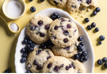 Blueberry-Lemon Cookies Blueberry Cookies