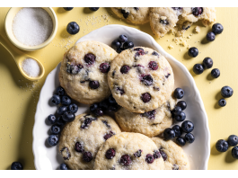 Blueberry-Lemon Cookies Blueberry Cookies