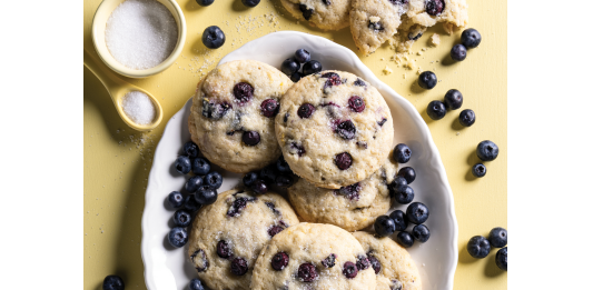 Blueberry-Lemon Cookies Blueberry Cookies
