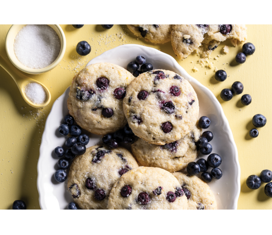 Blueberry-Lemon Cookies Blueberry Cookies