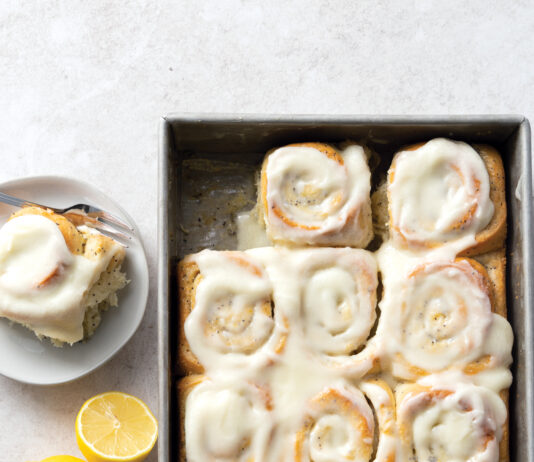 Lemon-Poppy Seed Sweet Rolls lemon sweet rolls