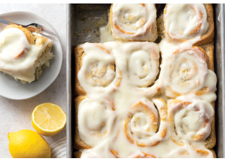 Lemon-Poppy Seed Sweet Rolls lemon sweet rolls