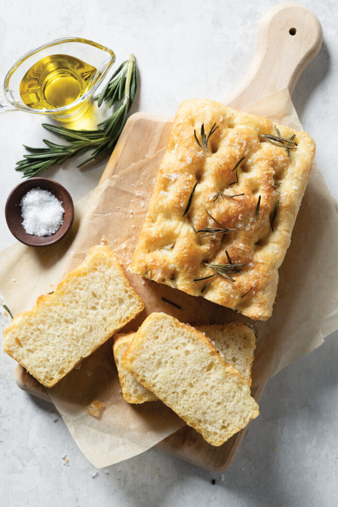SmallBatchFocaccia941SWS Loaf Pan Focaccia
