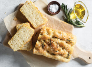 Loaf Pan Focaccia Loaf Pan Focaccia