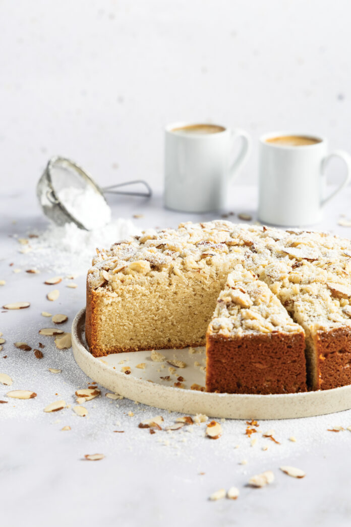 Cardamom-Almond Coffee Cake