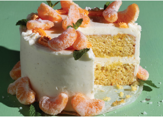 Clementine Velvet Cake Sugared Clementine Cake