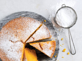 Carrot and Orange Blossom Cake Carrot and Orange Blossom Cake