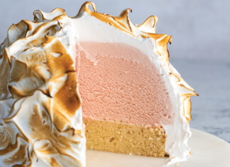 Raspberry Baked Alaska Raspberry Baked Alaska
