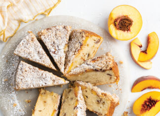 Peach Coffee Cake Peach Coffee Cake