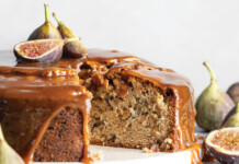 Sticky Fig Cake with Bourbon Caramel Sauce